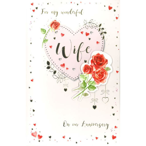 Picture of WIFE ANNIVERSARY CARD